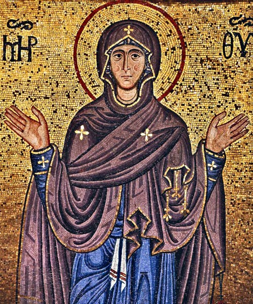 Mother of Christ-mid-12th-century-duomo-di-cefalu