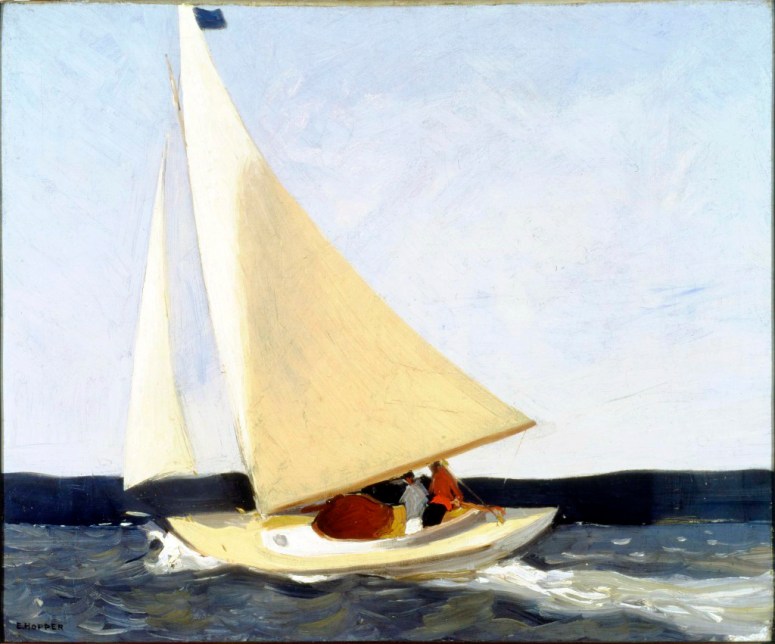 Sailing, 1911; oil on canvas; Carnegie Museum of Art (adj2)