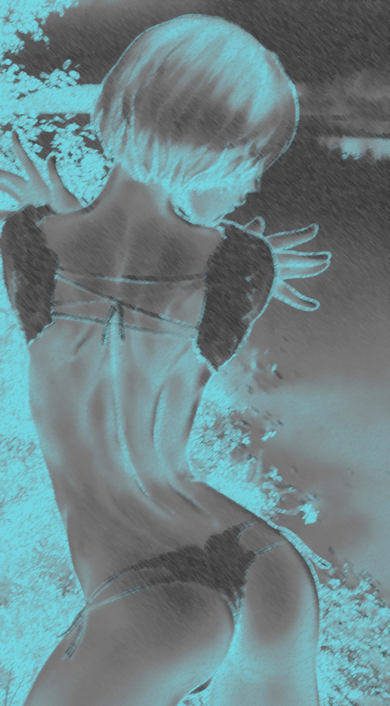 Li'l dancer on the riverbank LRG (i)